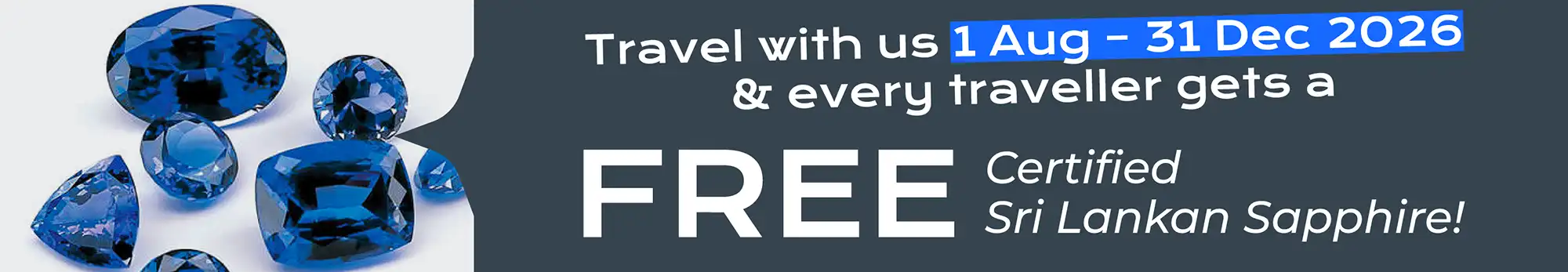 Free gem for every traveler