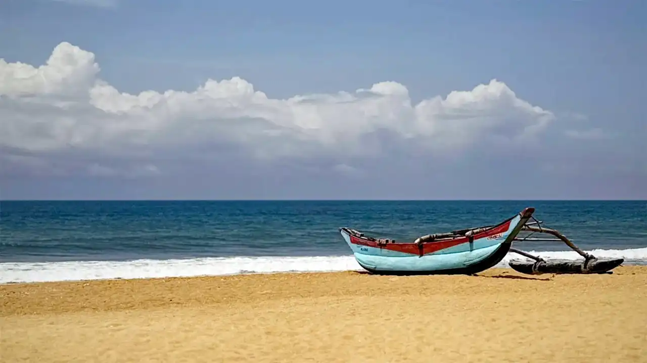Uncrowded beach