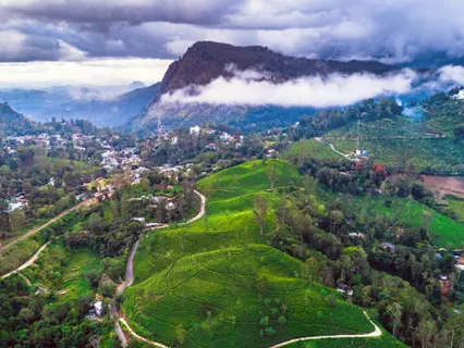 Scenic hill-country views in Ella, Sri Lanka