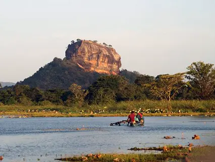 View of Sigiriya Rock Fortress, Sri Lanka